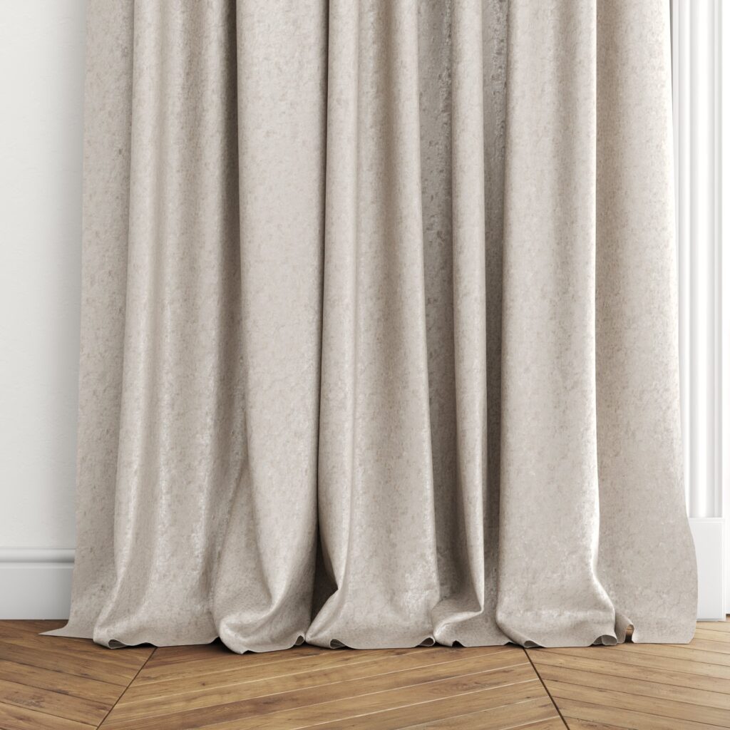 Showtime Actress 05 Marble Rod Puddle Pencil Pleat Bottom