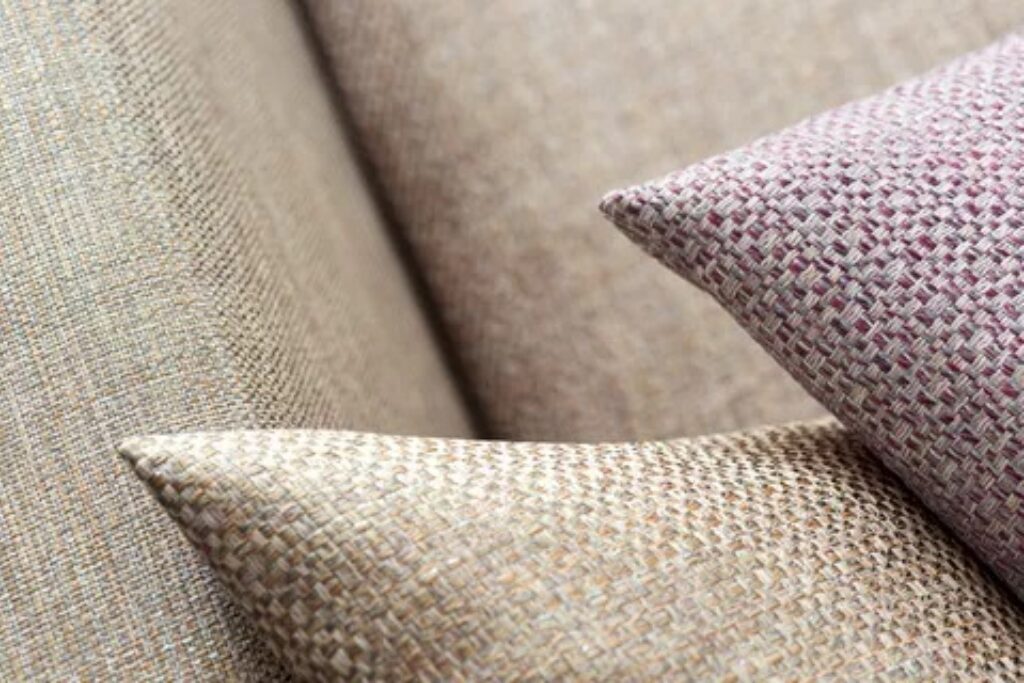 neutral toned textured cushions